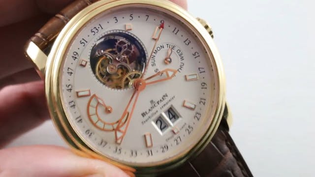 Blancpain Leman Semainier Grande Date...