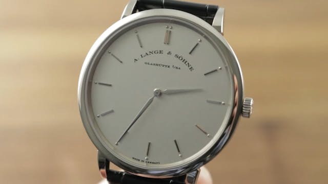 A. Lange & Sohne Saxonia Thin (211.02...