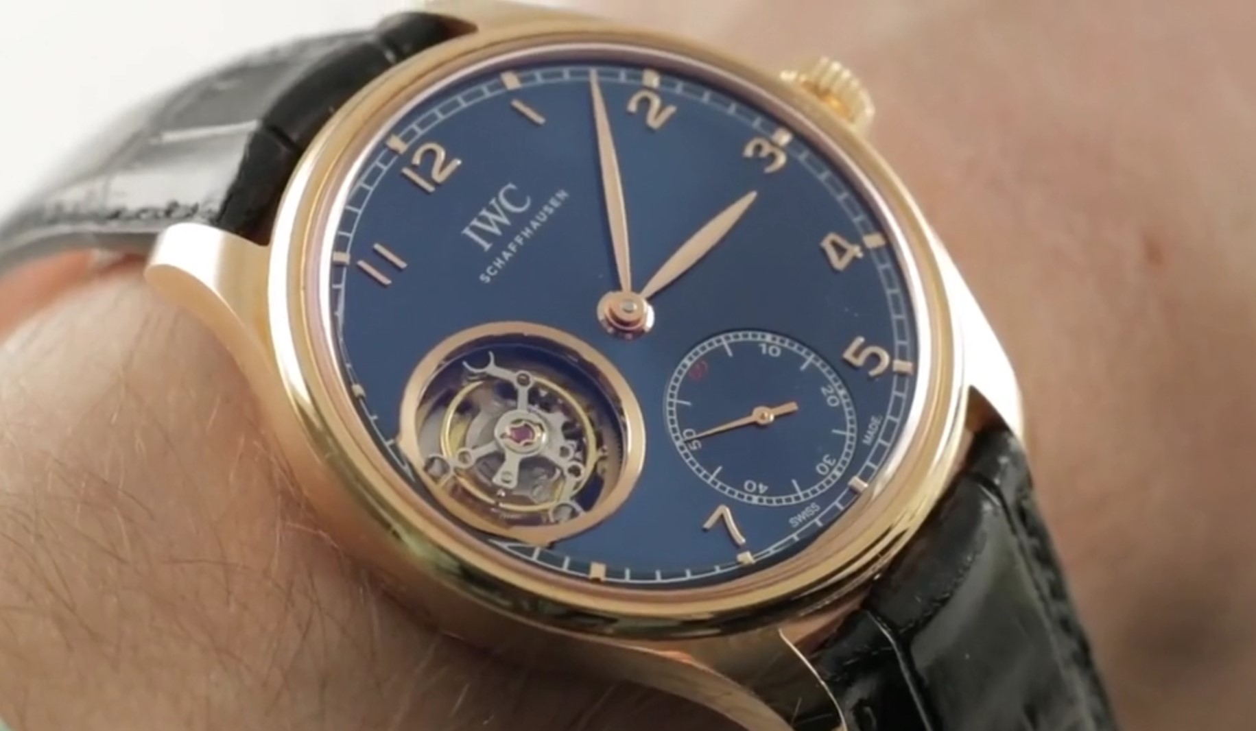 IWC Portugieser Tourbillon Hand Wound IW5463- 05