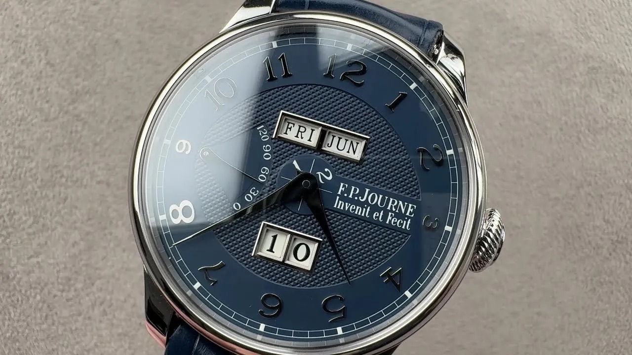 F.P. Journe Quantieme Perpetual Platinum 40mm Luxury Watch Review
