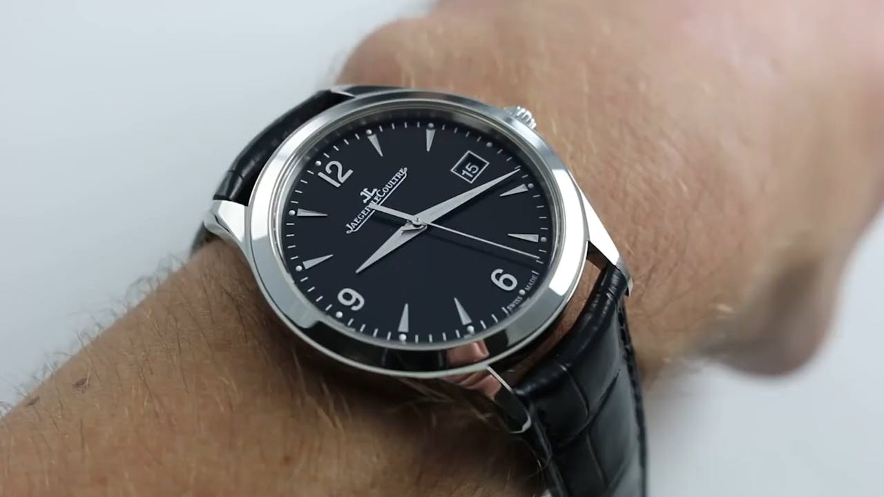 Jlc master sales control black dial