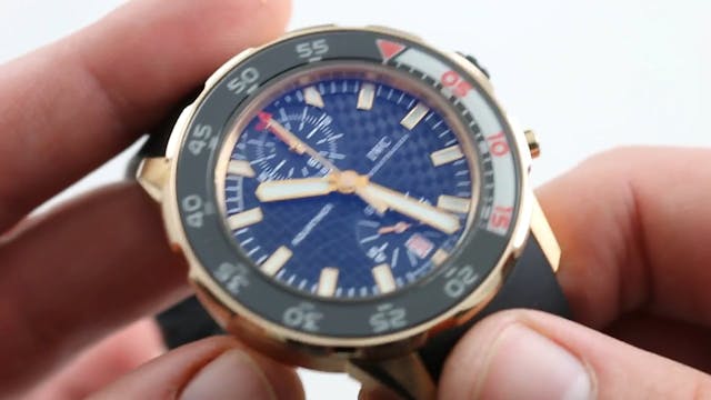 IWC Aquatimer Chronograph IW3769-05 W...
