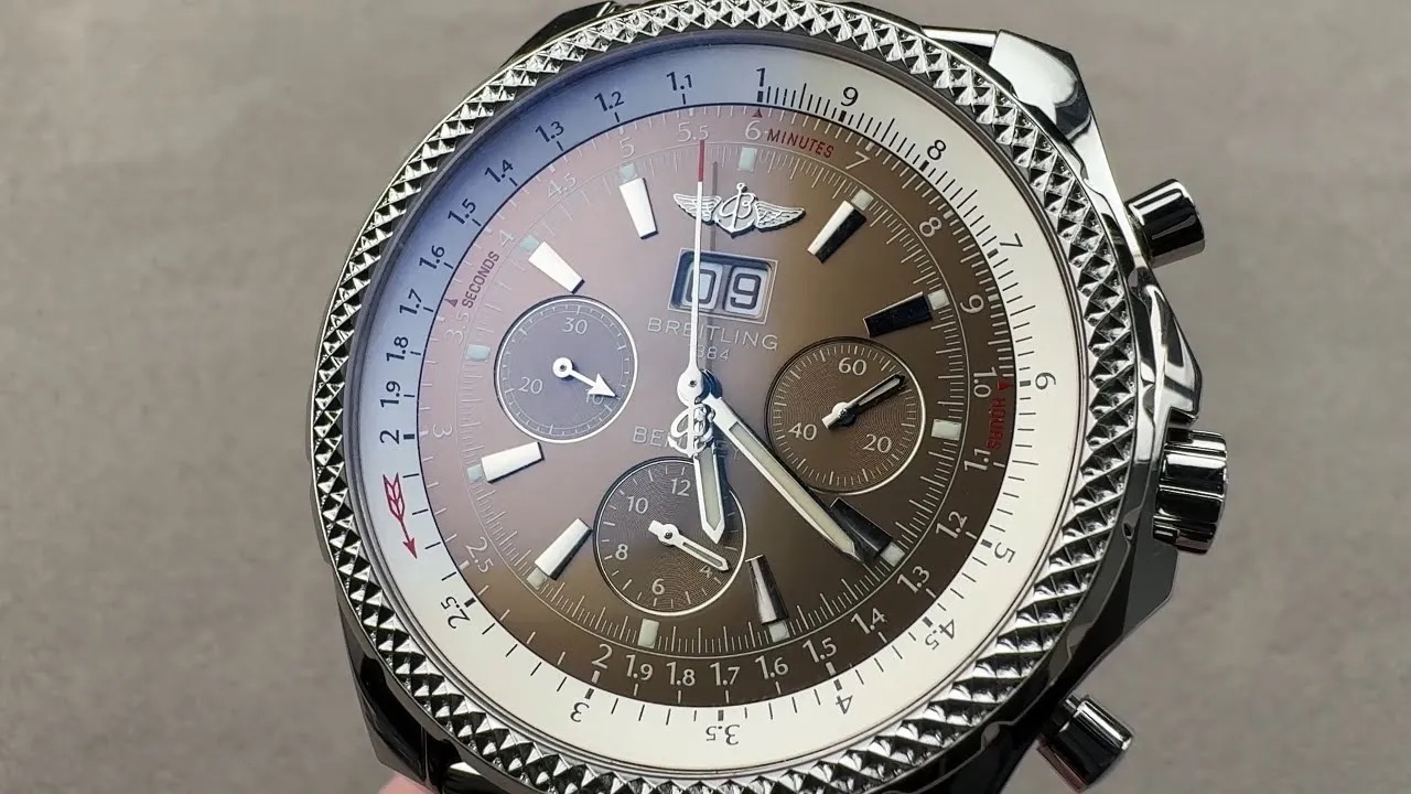 Breitling Bentley 6.75 Chronograph (A4436212/Q504) Breitling Watch Review
