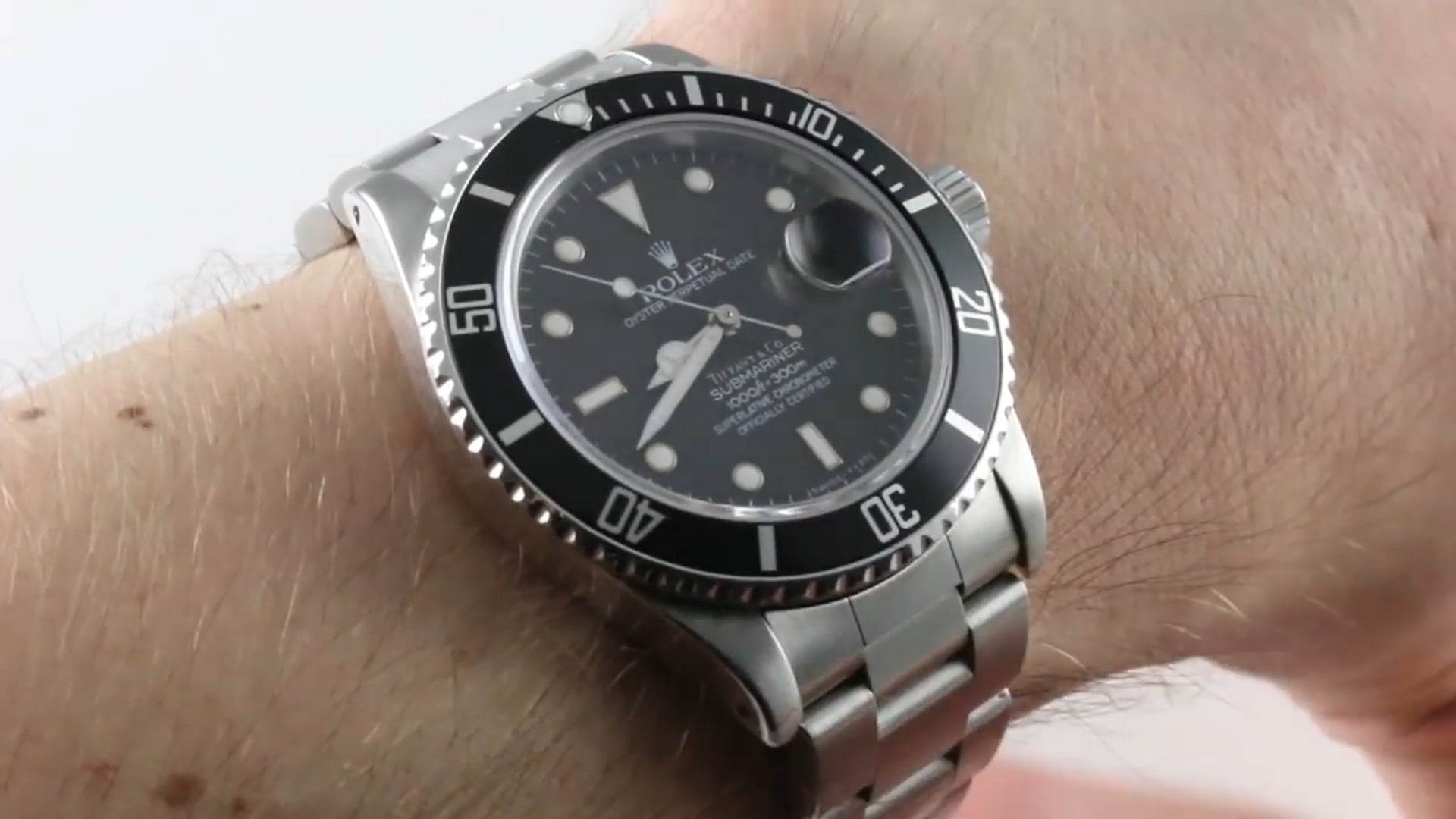 Rolex Submariner "Tiffany Dial" (Vintage) 16800 Reviews