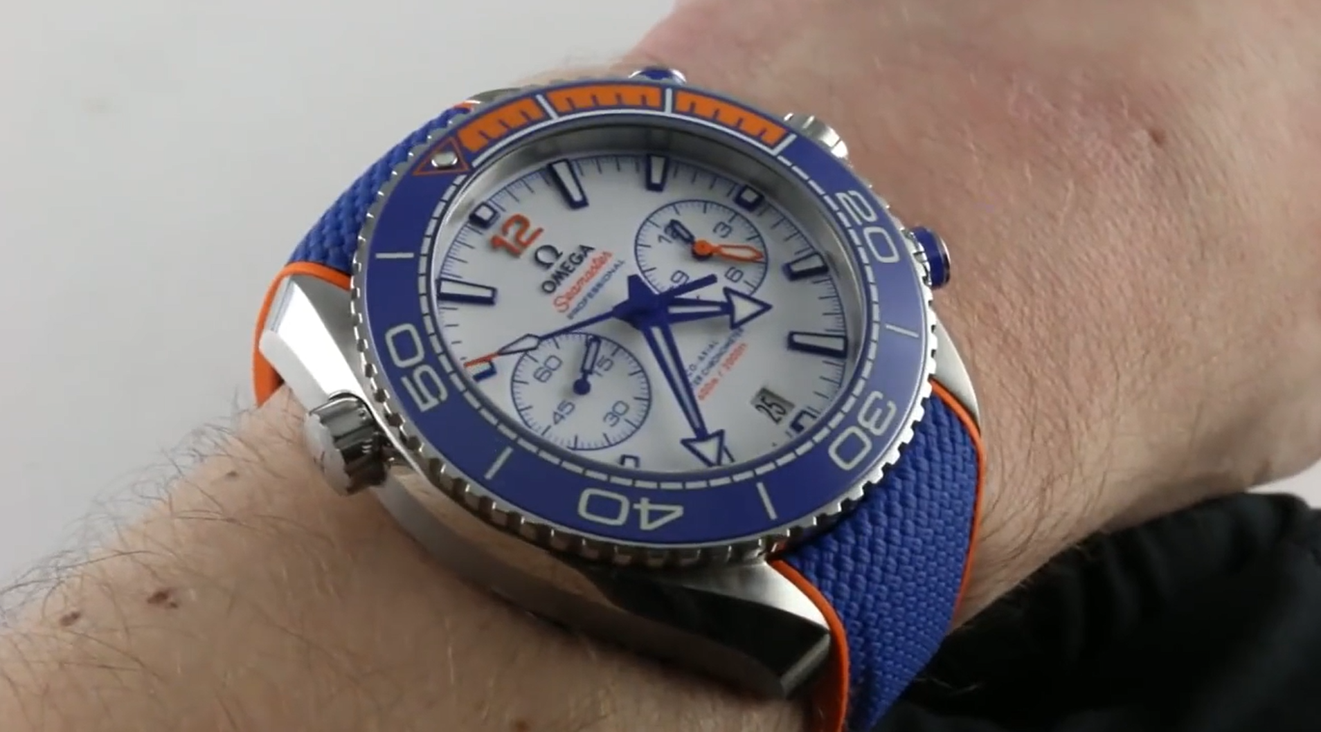 Omega Seamaster Planet Ocean Michael Phelps Limited Edition 215.32.46.51.04.001