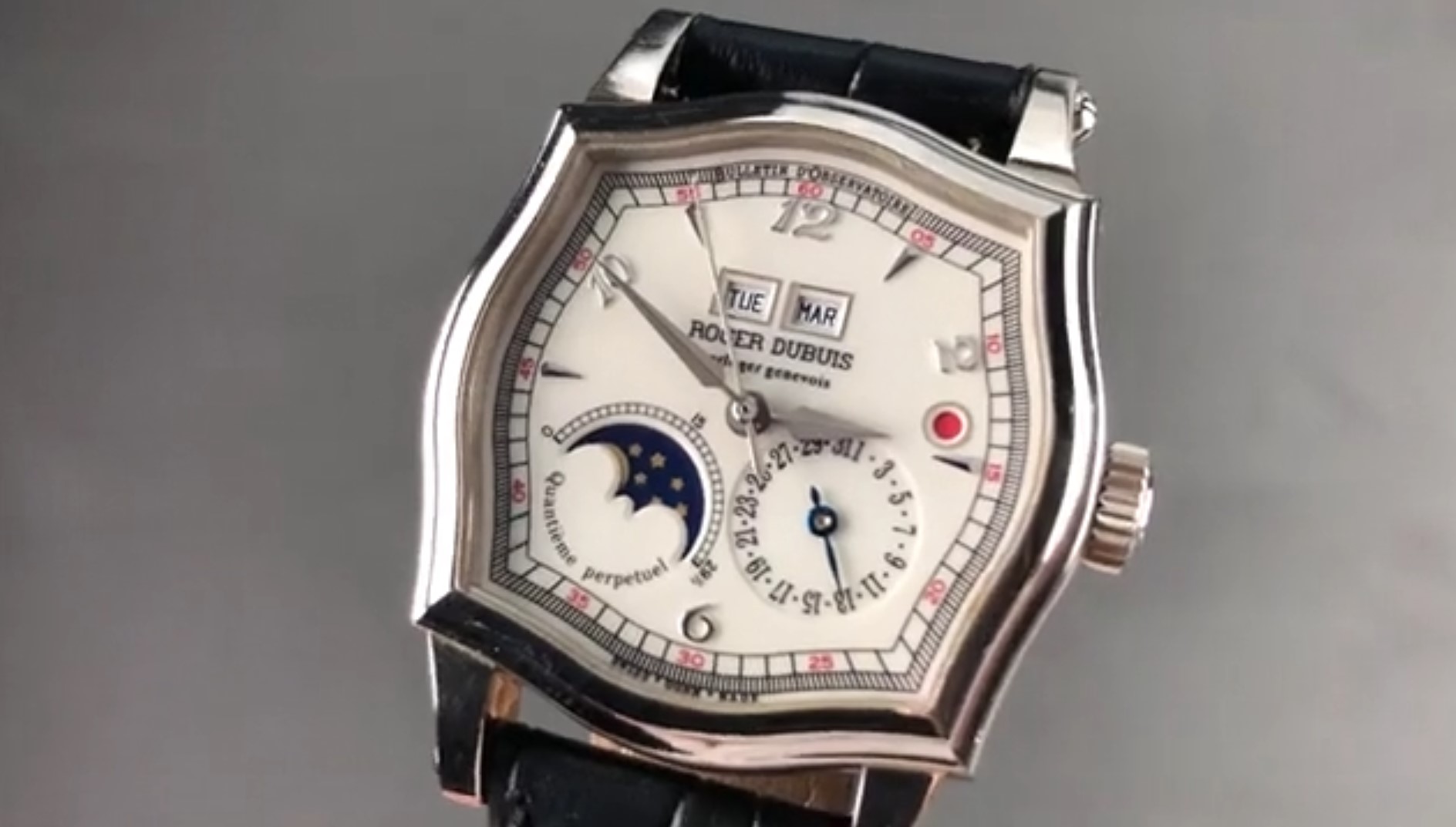 Roger Dubuis Sympathie White Gold Perpetual Calendar S37 5739 0 Review