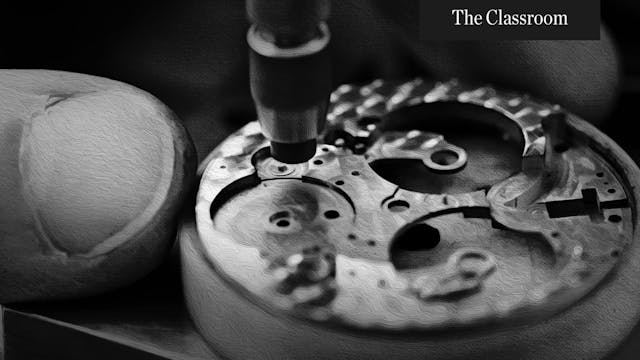 How Watch Finishing Works