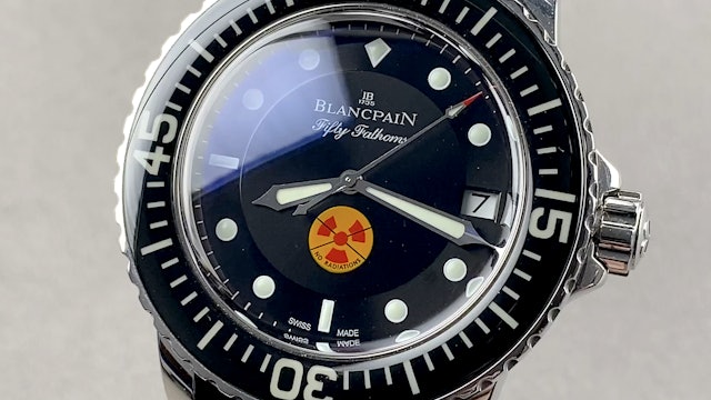 Blancpain Tribute To Fifty Fathoms Limited Edition 5015B-1130-52A