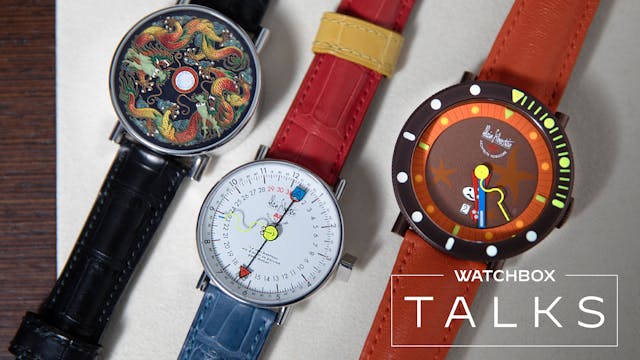 Jean Arnault and Michel Navas on Louis Vuitton Watches - Creator  Conversation - WatchBox Studios