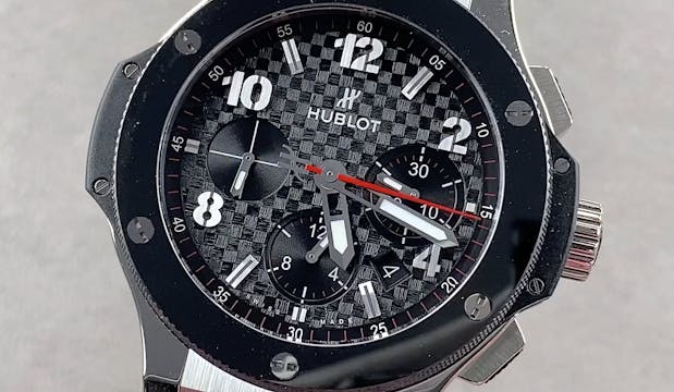 Hublot Big Bang Steel Ceramic Chronog...