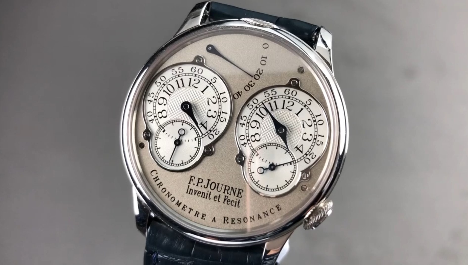 F.P. Journe Chronometre A Resonance 38mm "Brass Movement" Review