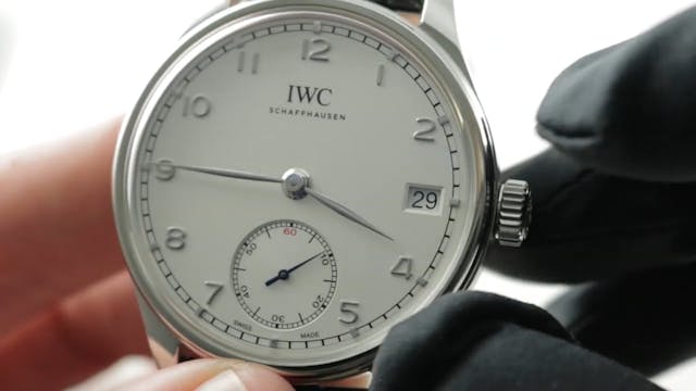 IWC Portuguese Hand-Wound Eight Days ...