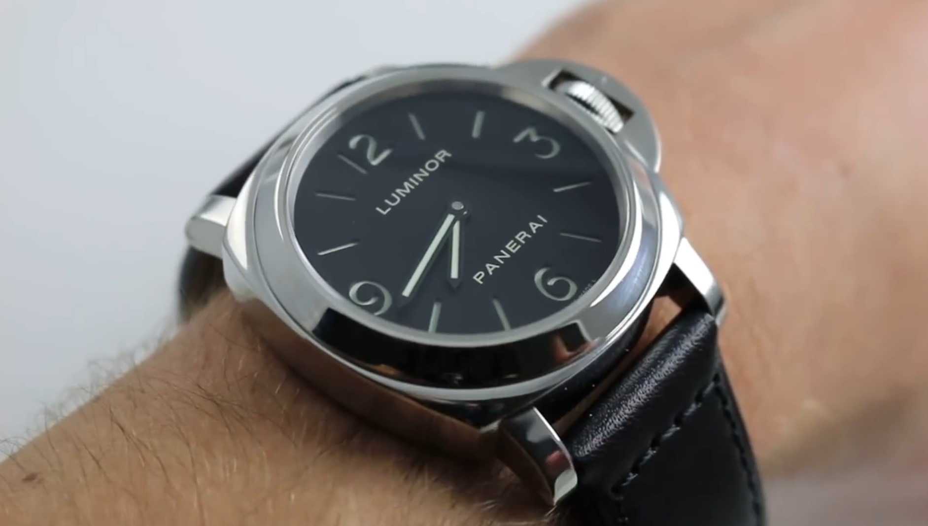 Panerai Luminor 1950 Left Handed 8 Days PAM 368 Review Panerai