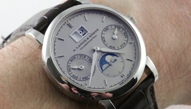 A. Lange & Sohne Saxonia Annual Calen...