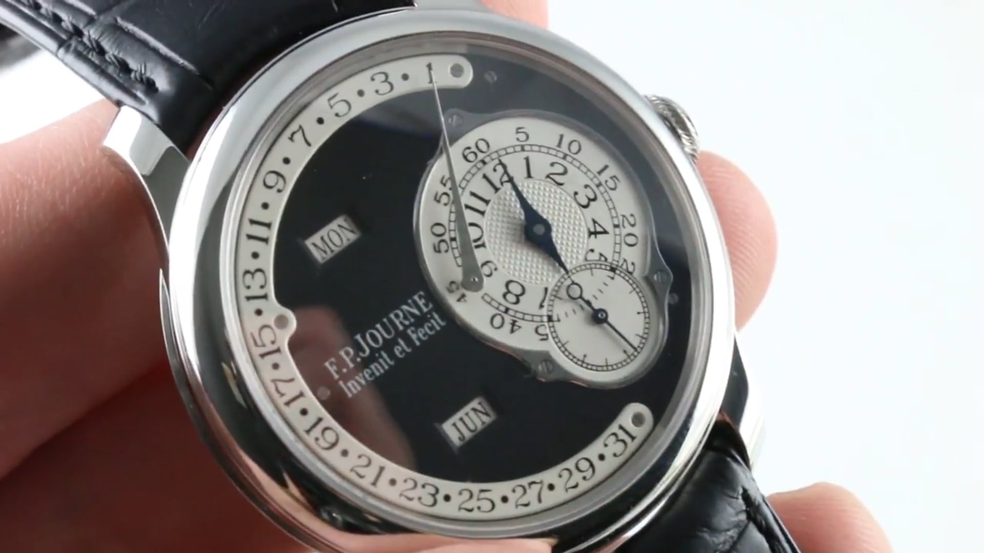 F.P. Journe Octa Calendrier "Black Label" Annual Calendar Review