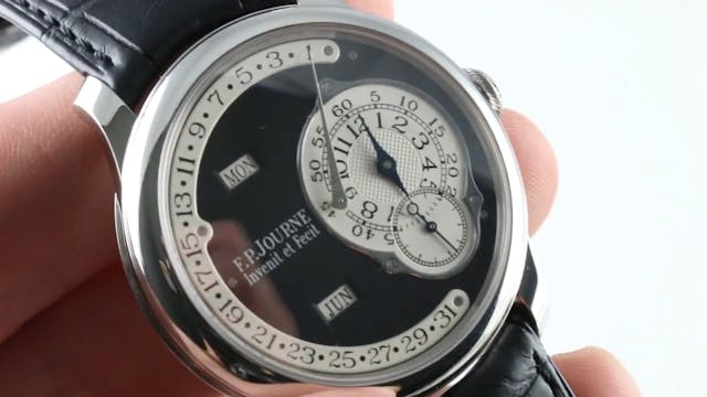 F.P. Journe Octa Calendrier "Black La...
