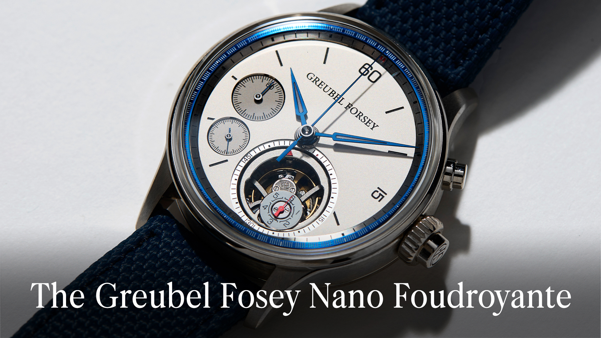 The New Greubel Forsey Nano Foudroyante