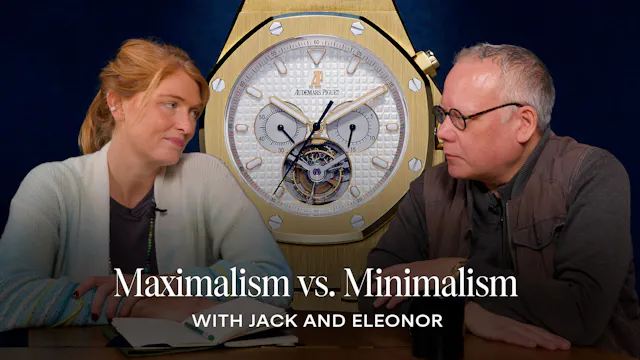 Watch Design: Minimalism vs. Maximali...