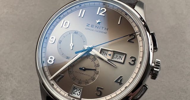 Zenith El Primero Winsor Annual Calen...