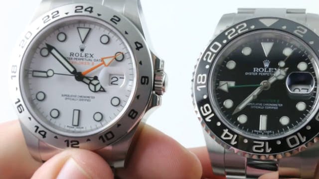 Rolex GMT Master II vs Rolex Explorer...