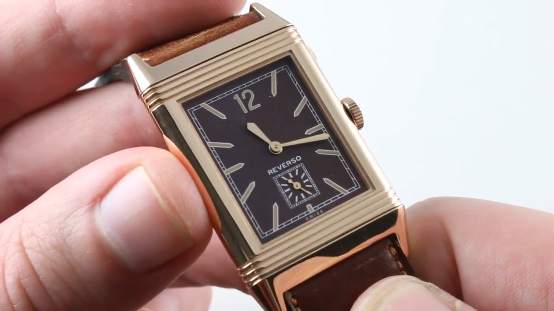 Jaeger Lecoultre Grande Reverso Ultra Thin 1931 Chocolate