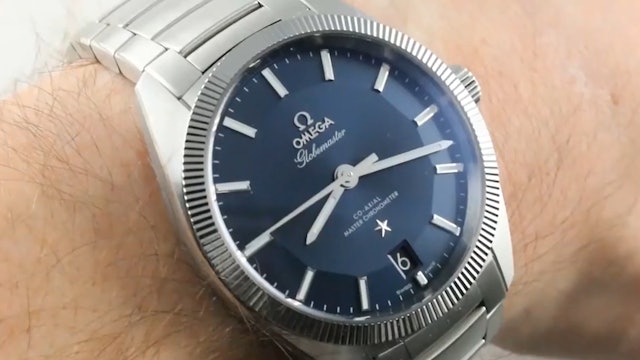 Omega Constellation Globemaster Blue Dial Steel Tungsten (130.30.39.21.03.001)