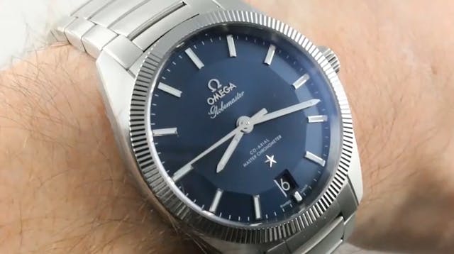 Omega Constellation Globemaster Blue ...