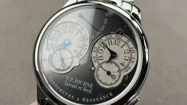 F.P. Journe Chronometre A Resonance Ruthenium Edition Watch Review