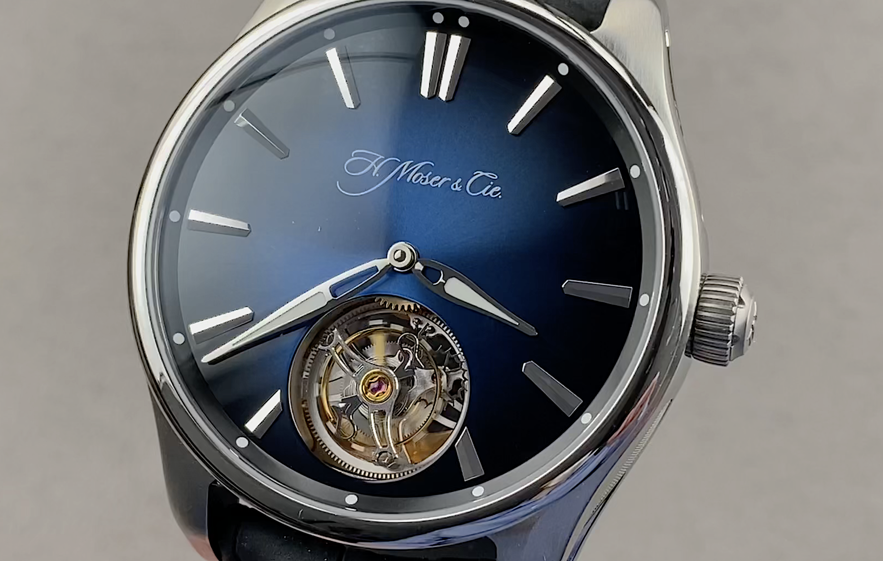 H. Moser & Cie Pioneer Tourbillon 3804-1201