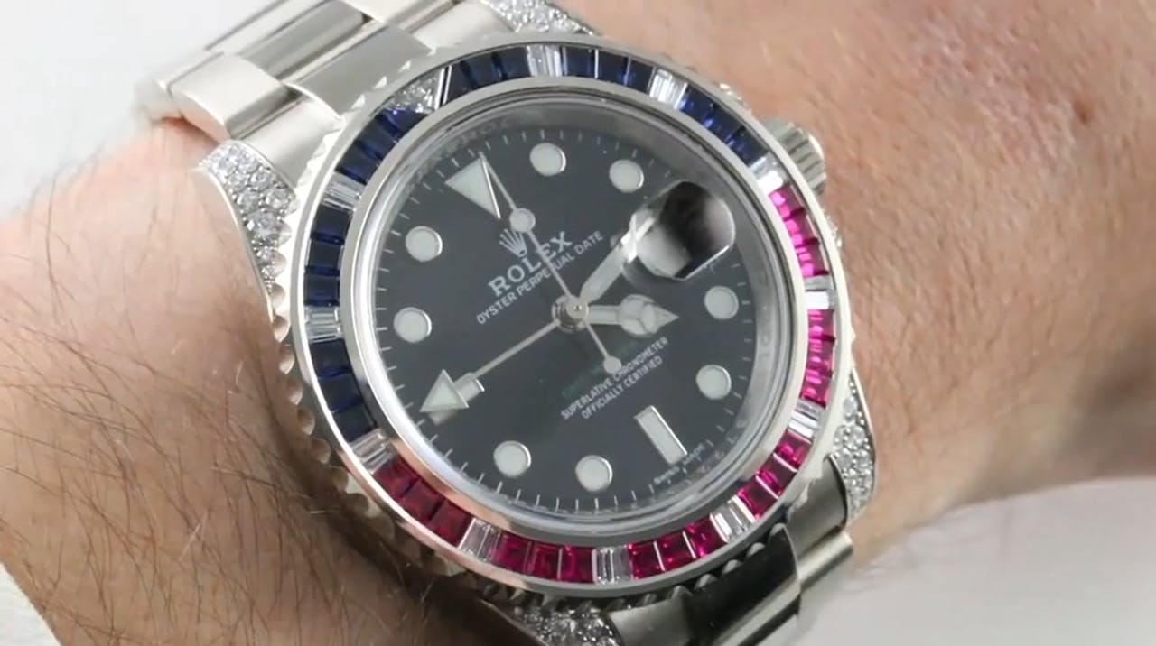 Rolex GMT Master II Pepsi Patriot 116759SARU Review