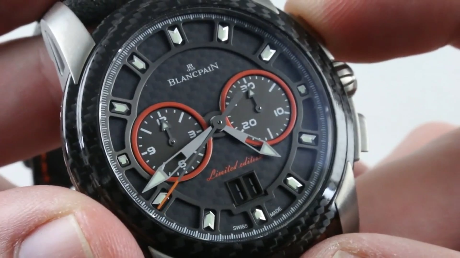 Blancpain L Evolution Chronographe Flyback Grand Date Edition R85F