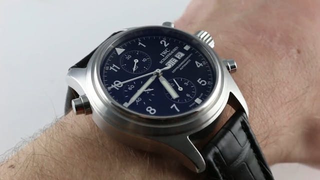 IWC Spitfire Doppelchronograph IW3713...