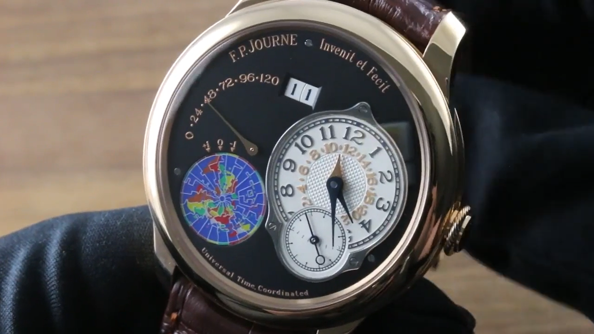 F.P. Journe Octa Utc Boutique Edition (GMT Travel Time Watch) Review