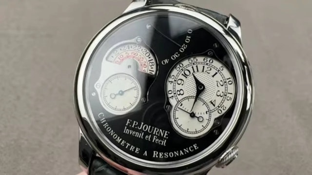 F.P. Journe Chronometre a Resonance Black Label Watch Review
