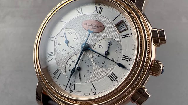 Parmigiani Fleurier Toric Hemispheres Retrograde PFC493 0001400 XA1442 Parmigiani Reviews The 1916 Company Studios