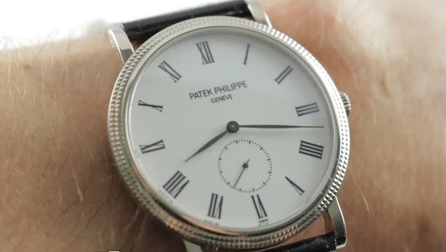 Patek Philippe Calatrava Grand Feu En...