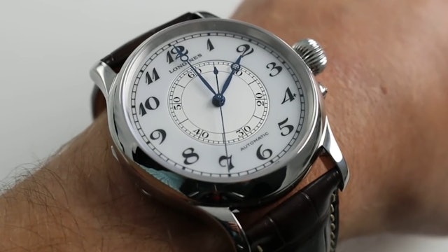 Longines Weems Second Setting Ref. L2.713.4.13.0 Review