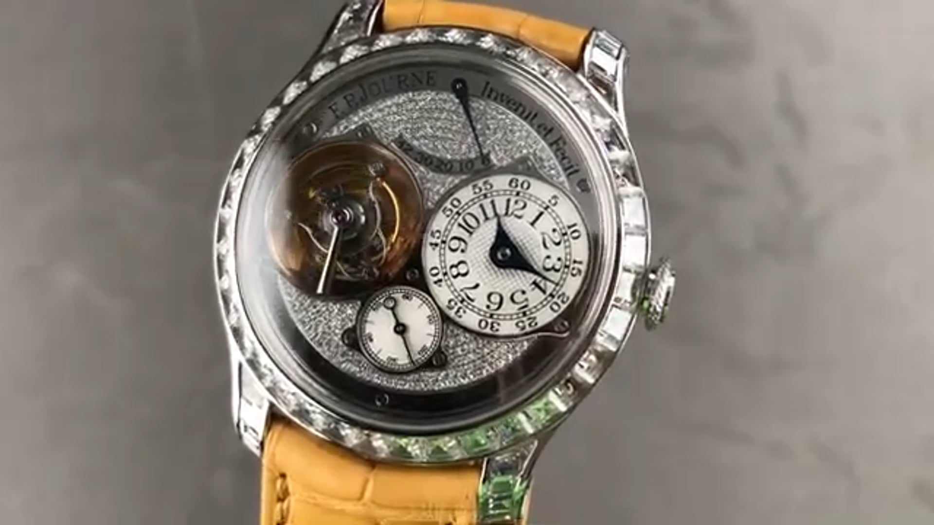 F.P. Journe Tourbillon Souverain Set With Diamonds Review