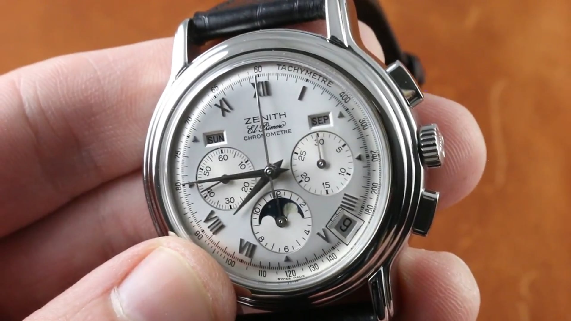 Zenith Chronomaster Triple Calendar El Primero Chronograph 01.0240.410 01.C495