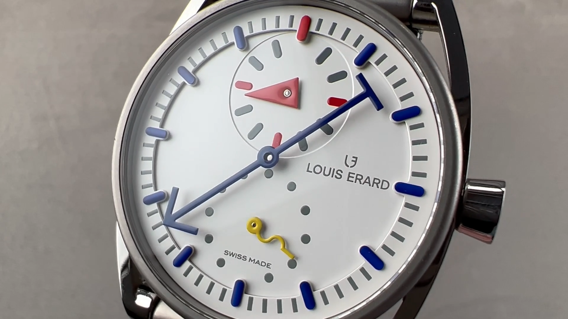 Louis Erard x Alain Silberstein Excellence Le Regulateur Blanc LE 85358TT01