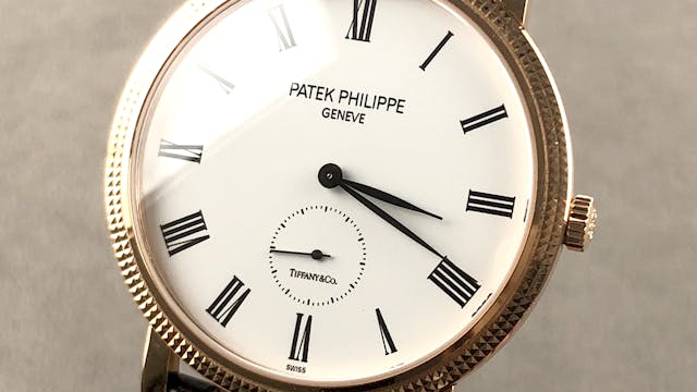 Patek Philippe Calatrava Tiffany & Co...