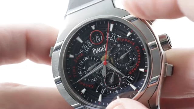 Piaget Polo Fortyfive GMT Chronograph...
