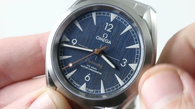 2018 Omega Seamaster Railmaster Denim...