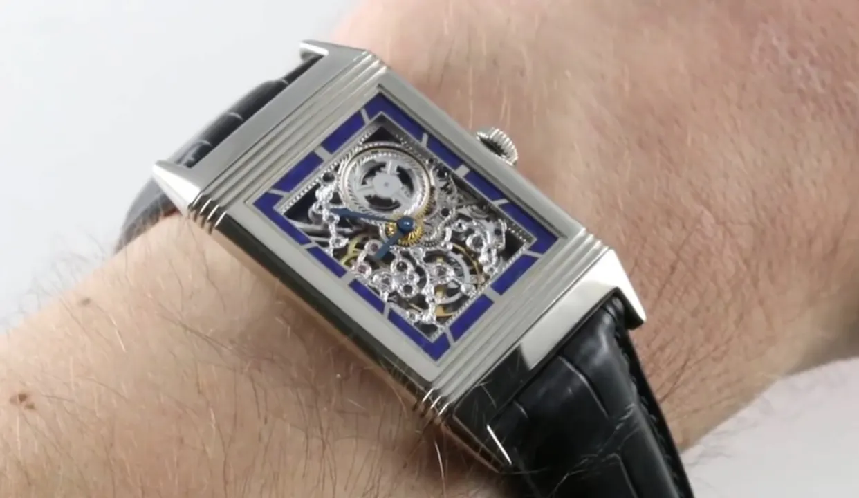 Jaeger Lecoultre Grande Reverso Skeleton Enamel Limited Edition ...