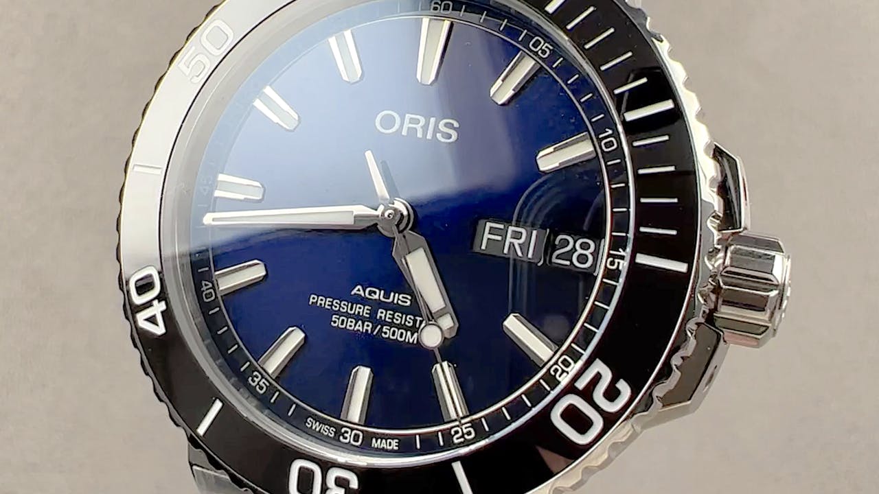 Oris aquis big day date review sale