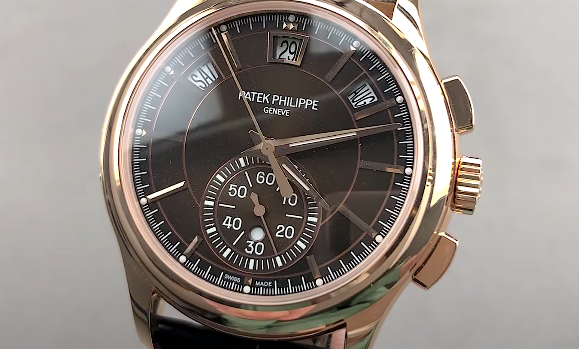 Patek Philippe 5905R-001 Flyback Chronograph Annual Calendar