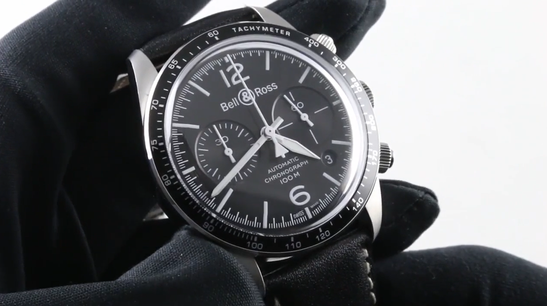 Bell & Ross Vintage BR V2 94 Chronograph Black Steel (BRV294 BL ST SCA) Review