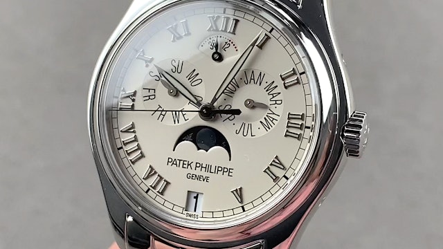 Patek Philippe Complications Annual Calendar Moon Phases 5036/1G-017