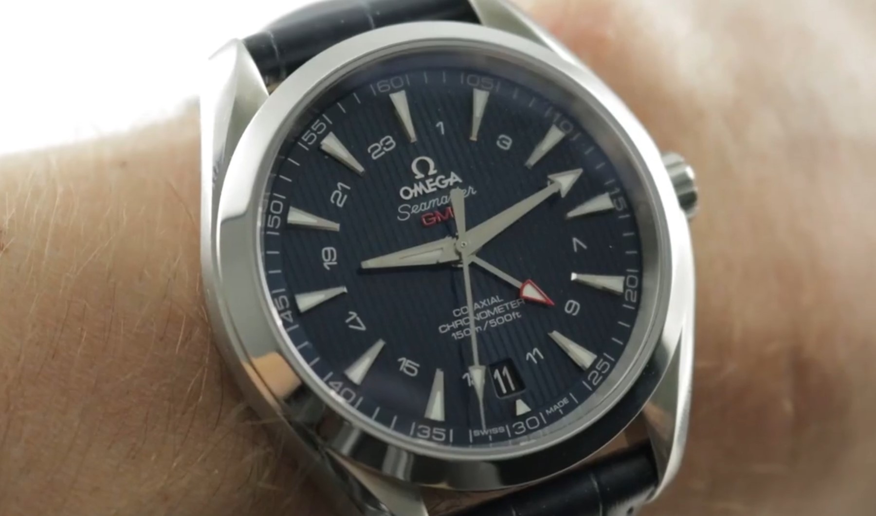 Omega Seamaster Aqua Terra GMT Blue Dial 231.13.43.22.03.001 Review