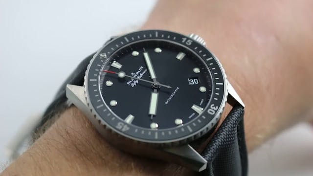 Blancpain Fifty Fathoms Bathyscaphe R...